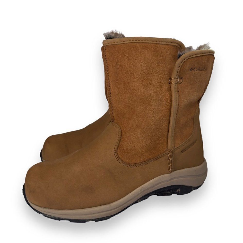 Columbia Bangor Omni-Head Waterproof Boots Brown BL2744-286 Women's 5 - Picture 2 of 10